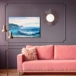 Peinture sur toile Mer, Montagnes Et Ciel – Image 4