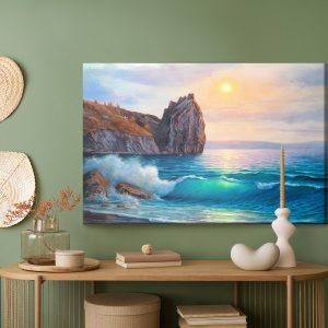 Peinture sur toile La Mer Le Matin – Image 5