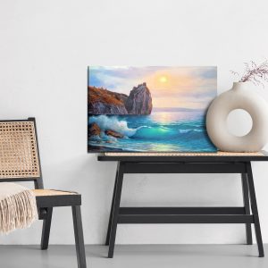 Peinture sur toile La Mer Le Matin – Image 6