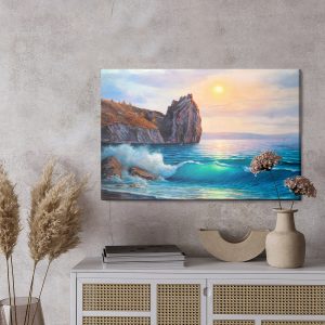 Peinture sur toile La Mer Le Matin – Image 3