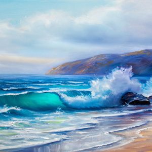 Peinture sur toile Mer Tropicale Et Plage – Image 1
