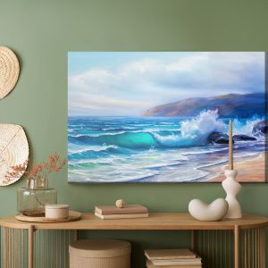 Peinture sur toile Mer Tropicale Et Plage – Image 5