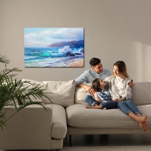 Peinture sur toile Mer Tropicale Et Plage – Image 7