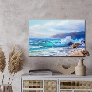 Peinture sur toile Mer Tropicale Et Plage – Image 3