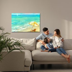 Peinture sur toile Plage Et Mer Ensoleillées – Image 7