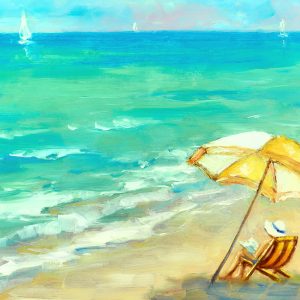 Peinture sur toile Plage Et Mer Ensoleillées – Image 1