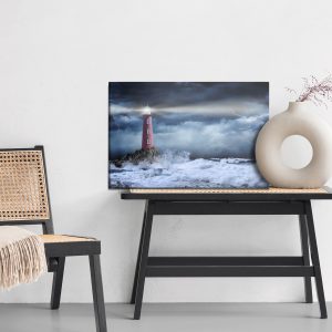 Peinture sur toile Tempête De Mer Et Phare – Image 6