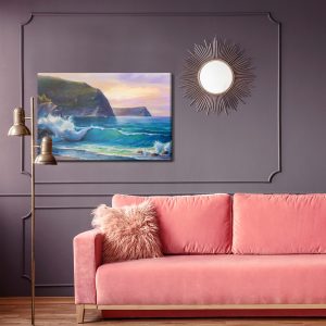 Peinture sur toile La Mer Le Matin – Image 4