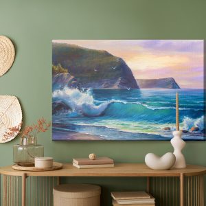 Peinture sur toile La Mer Le Matin – Image 5