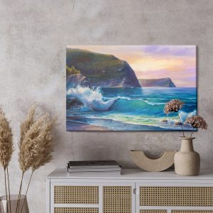 Peinture sur toile La Mer Le Matin – Image 3
