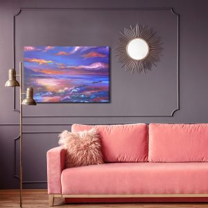 Peinture sur toile Paysage Marin Abstrait – Image 4