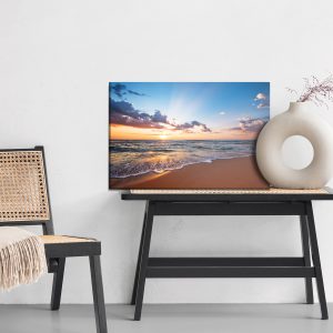 Peinture sur toile Lever Du Soleil Sur La Mer Et La Plage – Image 6