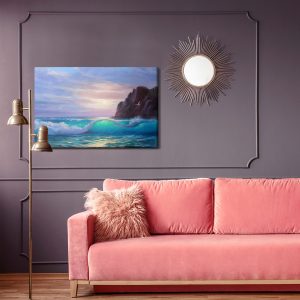 Peinture sur toile La Mer À L'aube – Image 4