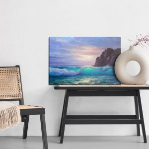 Peinture sur toile La Mer À L'aube – Image 6