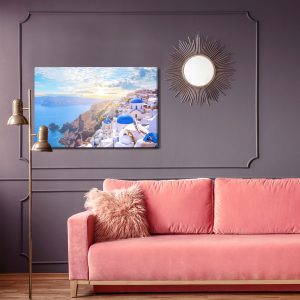 Peinture sur toile Mer Et Grèce Ensoleillée – Image 4