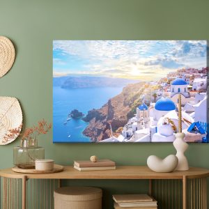 Peinture sur toile Mer Et Grèce Ensoleillée – Image 5
