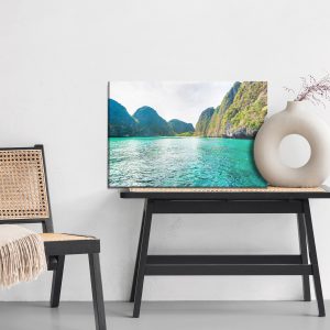 Peinture sur toile Panorama Sur La Mer Et Les Montagnes – Image 6
