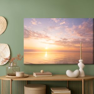 Peinture sur toile Paysage Marin Pastel – Image 5