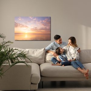 Peinture sur toile Paysage Marin Pastel – Image 7