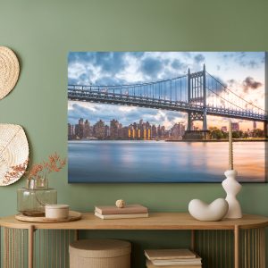 Peinture sur toile Pont À New York – Image 5