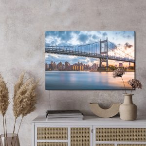 Peinture sur toile Pont À New York – Image 3