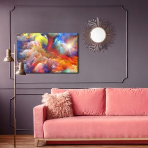 Peinture sur toile Abstraction Colorée Et Moderne – Image 4