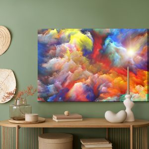 Peinture sur toile Abstraction Colorée Et Moderne – Image 5