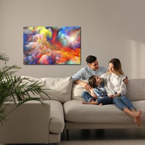 Peinture sur toile Abstraction Colorée Et Moderne – Image 7