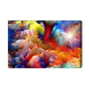 Peinture sur toile Abstraction Colorée Et Moderne – Image 2