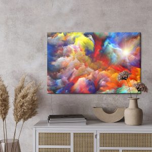 Peinture sur toile Abstraction Colorée Et Moderne – Image 3