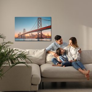 Peinture sur toile Beau Pont En Californie – Image 7