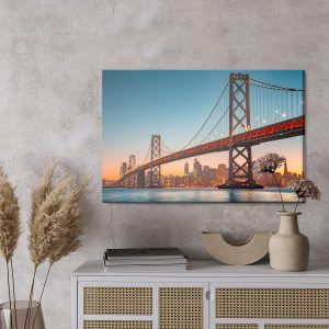 Peinture sur toile Beau Pont En Californie – Image 3