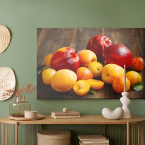 Peinture sur toile Nectarines Aux Abricots – Image 5