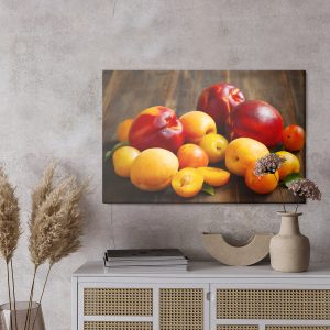 Peinture sur toile Nectarines Aux Abricots – Image 3