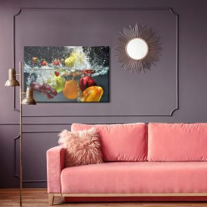 Peinture sur toile Fruits Dans L'eau – Image 4
