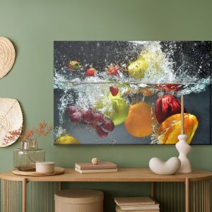 Peinture sur toile Fruits Dans L'eau – Image 5