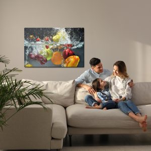 Peinture sur toile Fruits Dans L'eau – Image 7
