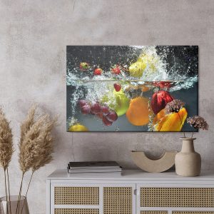 Peinture sur toile Fruits Dans L'eau – Image 3