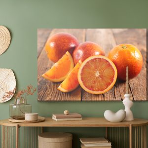 Peinture sur toile Oranges Rouges – Image 5