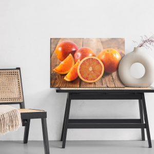 Peinture sur toile Oranges Rouges – Image 6