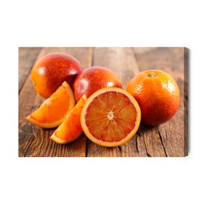Peinture sur toile Oranges Rouges – Image 2