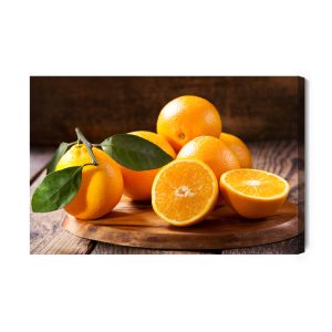 Peinture sur toile Oranges Juteuses – Image 2