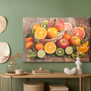 Peinture sur toile Une Corbeille De Fruits D'été – Image 5