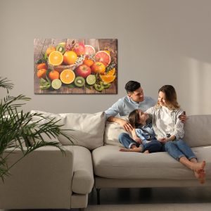 Peinture sur toile Une Corbeille De Fruits D'été – Image 7