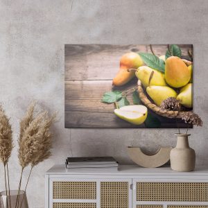 Peinture sur toile Poires Dans Le Panier – Image 3