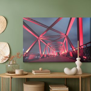 Peinture sur toile Pont De Nuit – Image 5