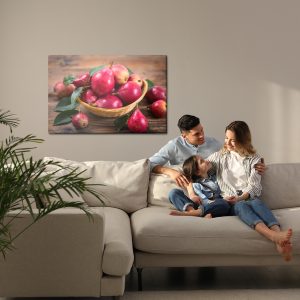 Peinture sur toile Poires Rouges – Image 7