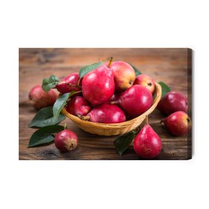 Peinture sur toile Poires Rouges – Image 2