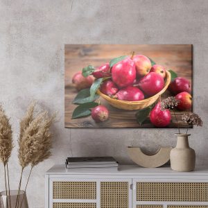 Peinture sur toile Poires Rouges – Image 3