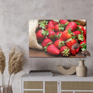 Peinture sur toile Un Sachet De Fraises – Image 3